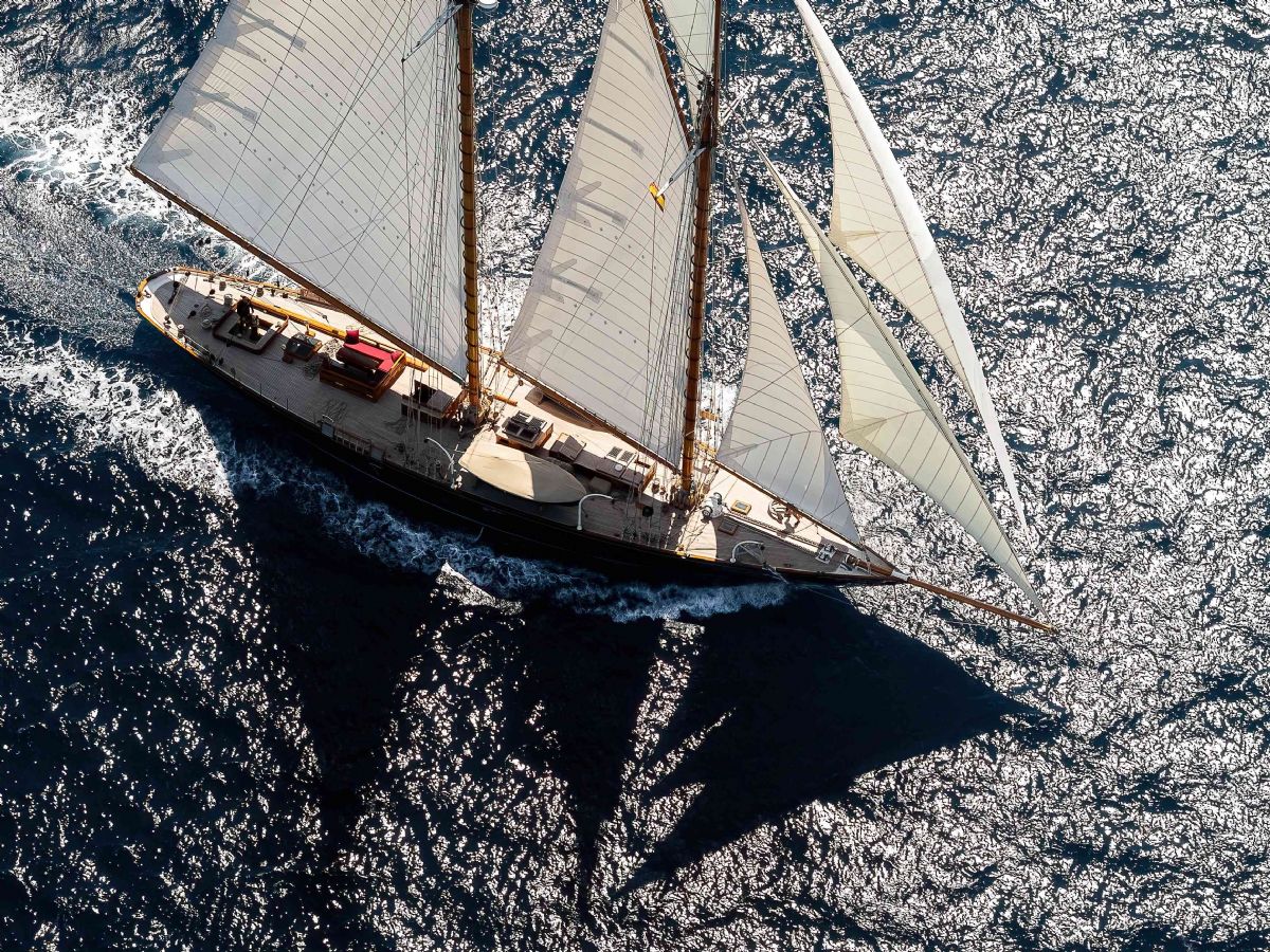 Herreshoff Classic Two-masted Schooner, Sail Yacht